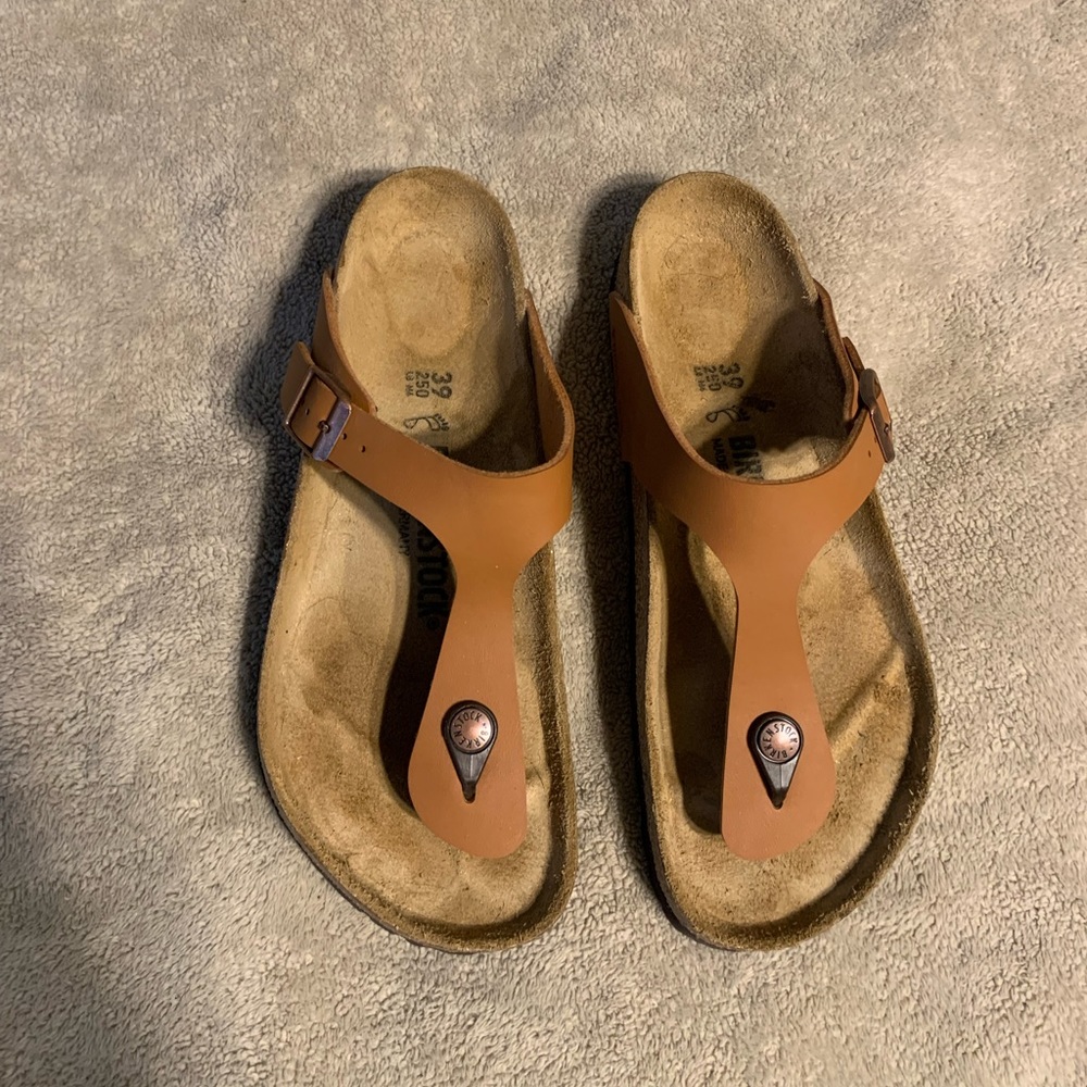 Birkenstock Sandals Womens Size 8 (39) Brown